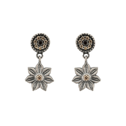 Pendientes Plata Flor Frida