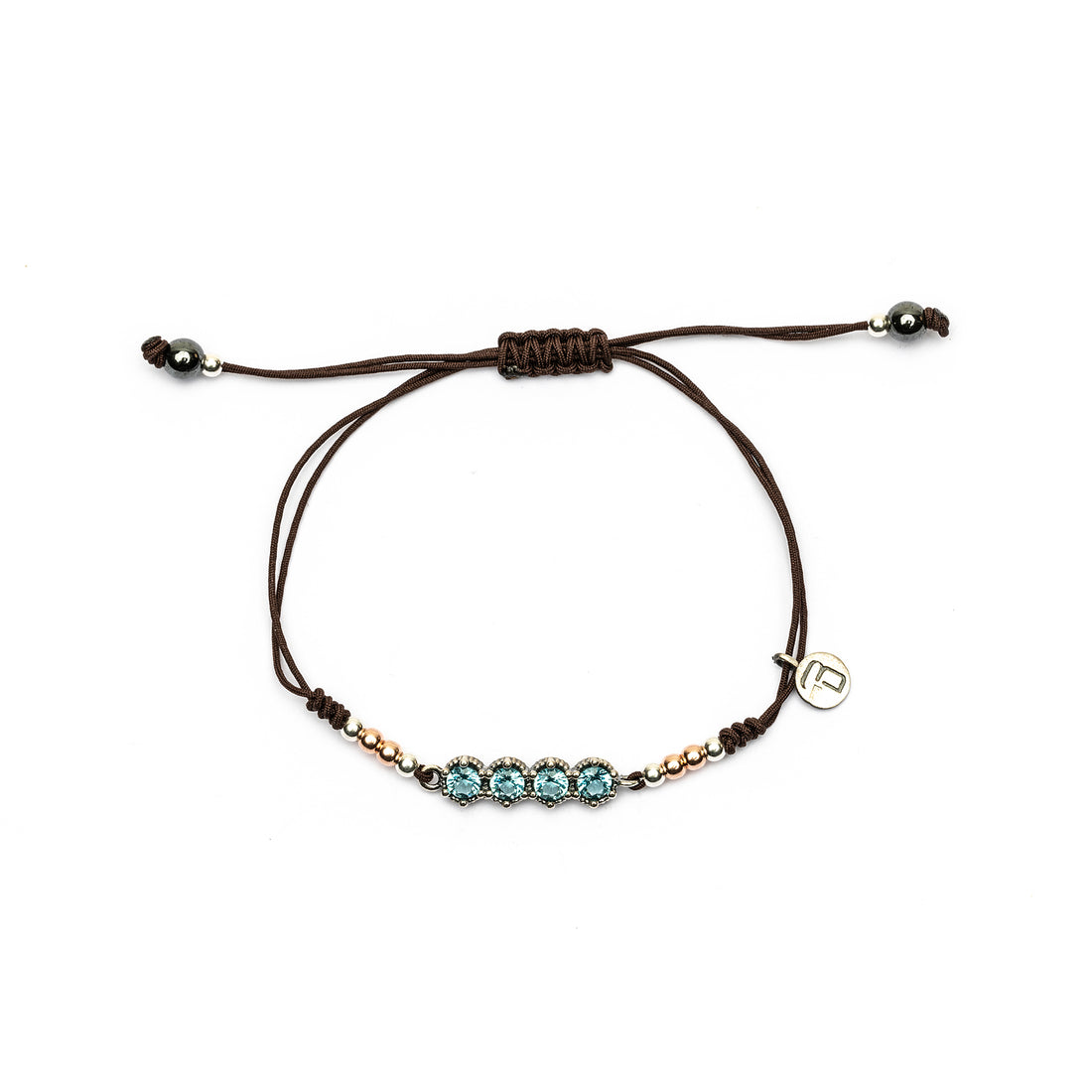 Pulsera macramé circonitas