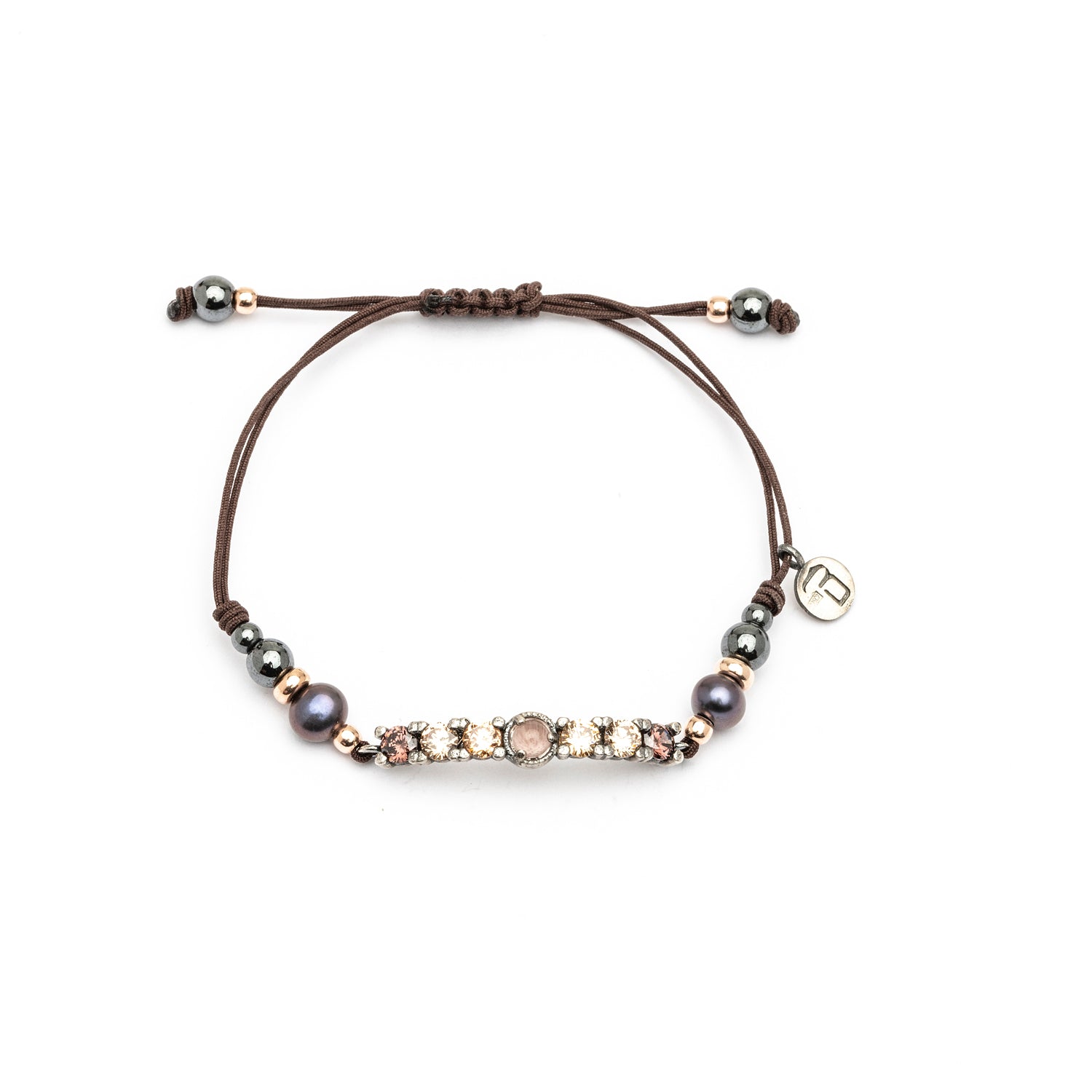 Pulsera Macramé Plata