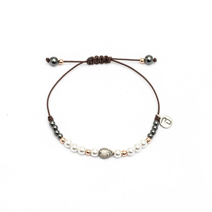 Pulsera Macramé Plata