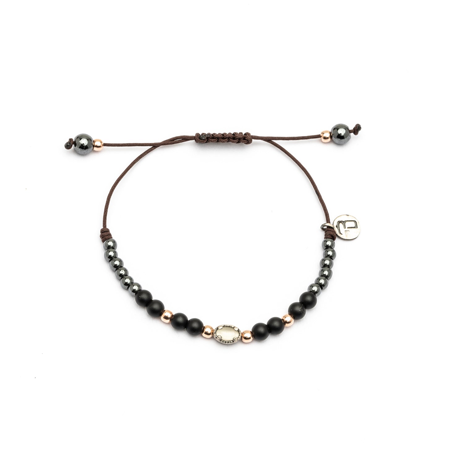 Pulsera Macramé Plata