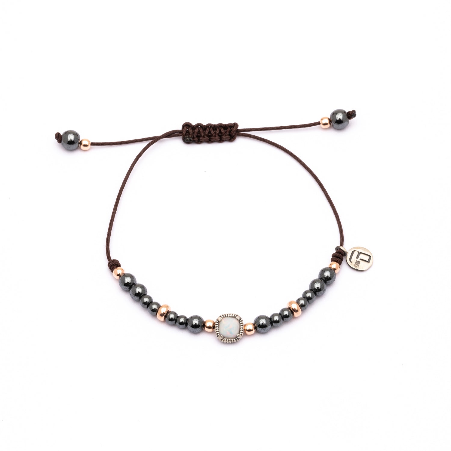 Pulsera Macramé Plata