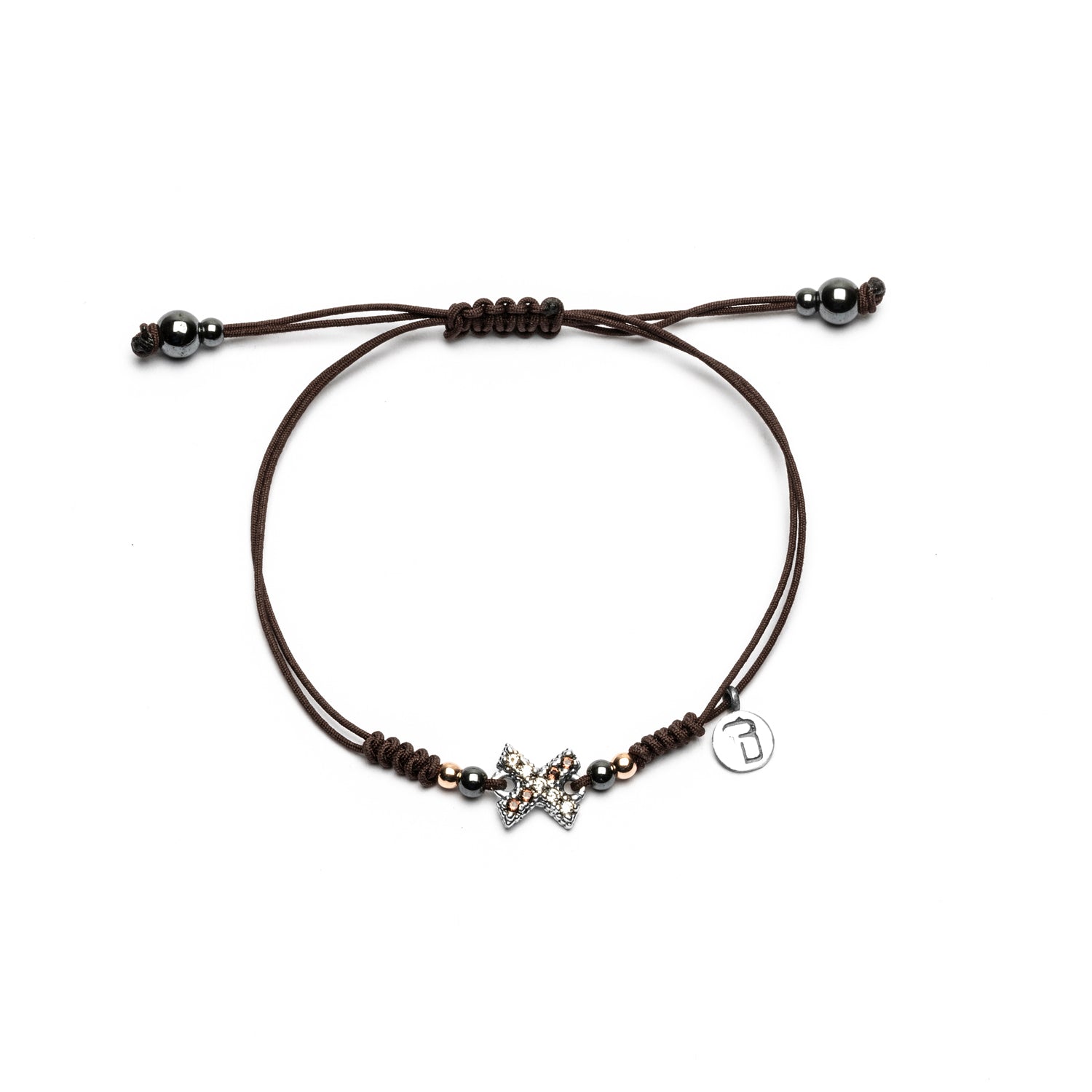 Silver Macrame Bracelet X