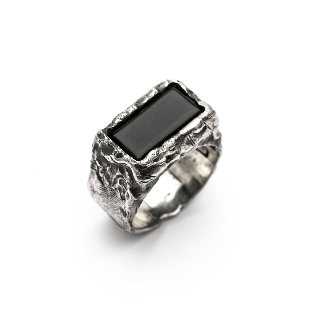 Anillo Plata Rectangular