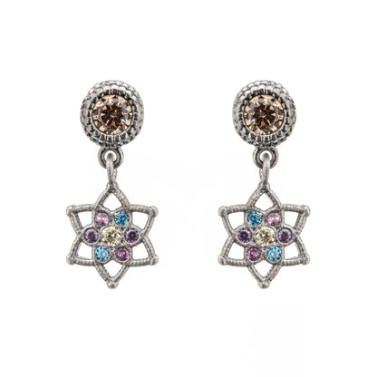 Pendientes Plata Estrella