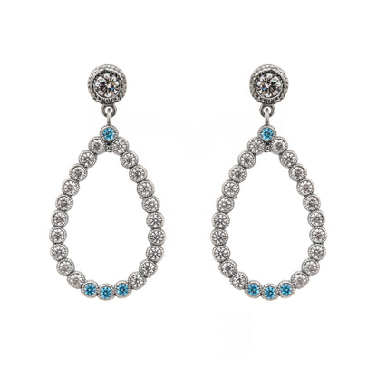 Pendientes Plata Gota Grande