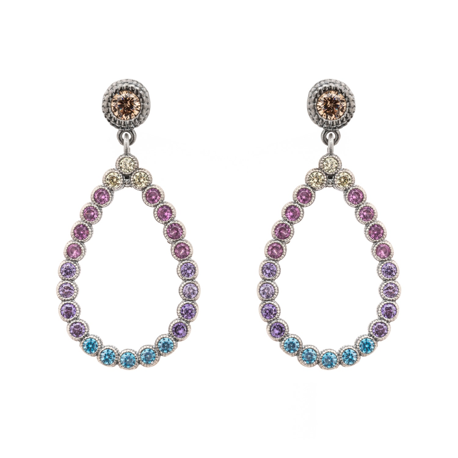 Pendientes Plata Gota Grande