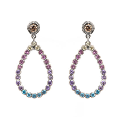 Pendientes Plata Gota Grande