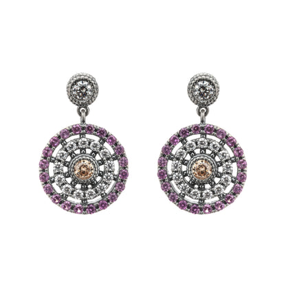 Pendientes Plata Circulo Grande