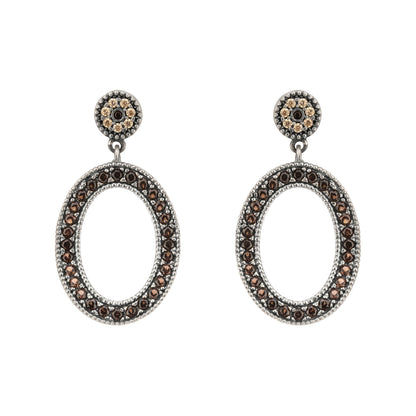 Pendientes Plata Aro Circonitas