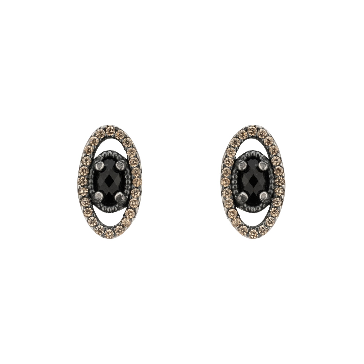 Pendientes Plata Orla Circonitas