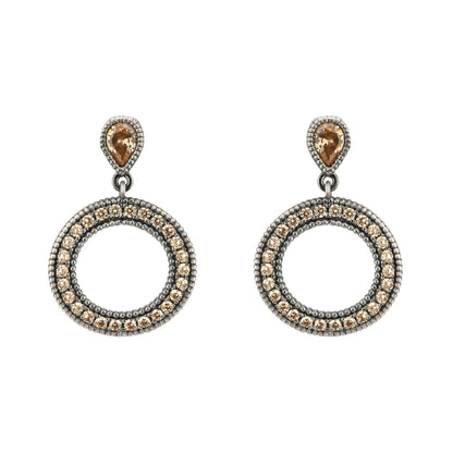 Pendientes Plata Aro Ondulado