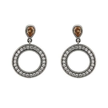 Pendientes Plata Aro Ondulado