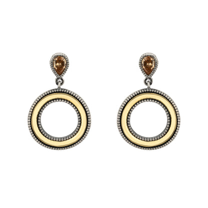 Pendientes Plata Aro Ondulado