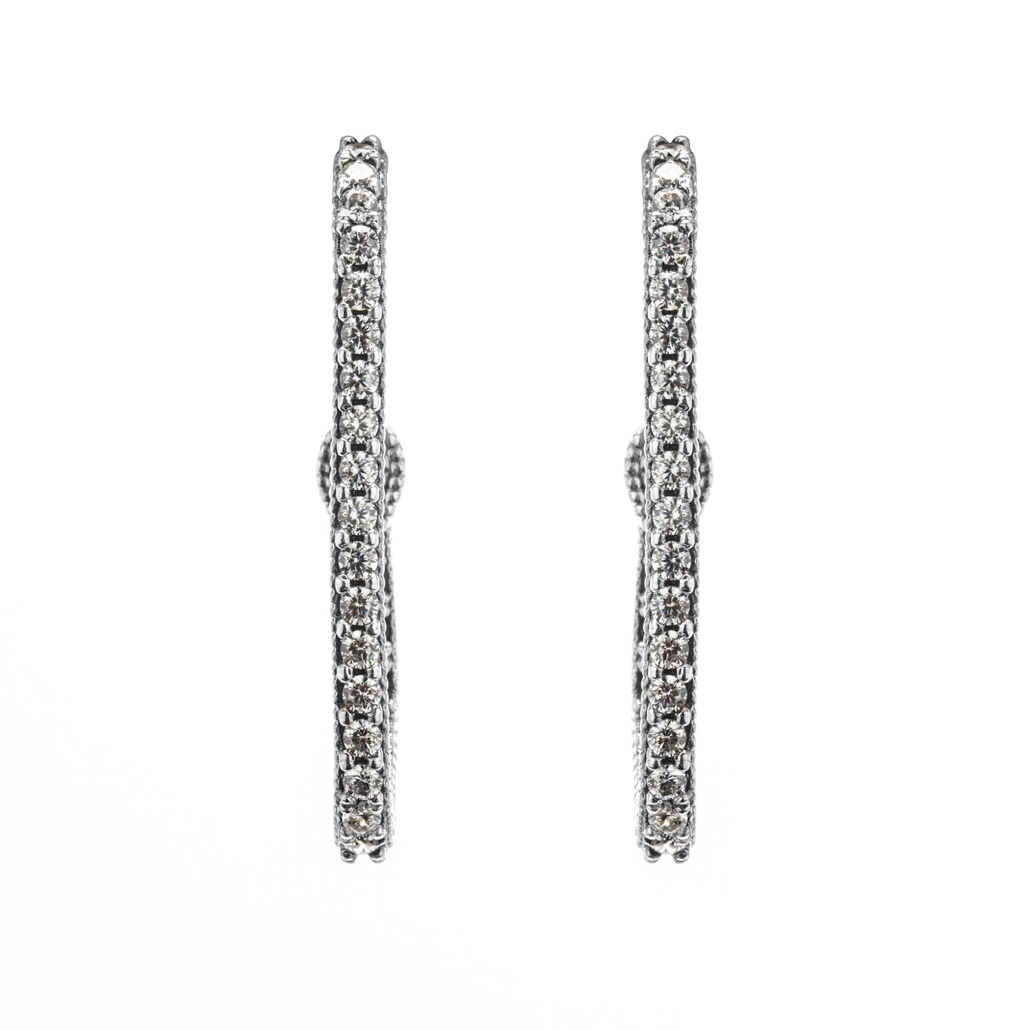 Pendientes Criollas Plata Largos