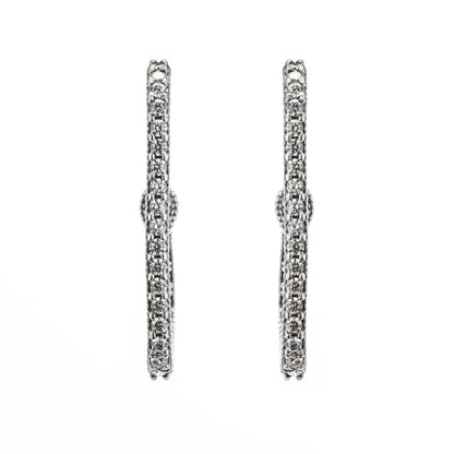 Pendientes Criollas Plata Largos