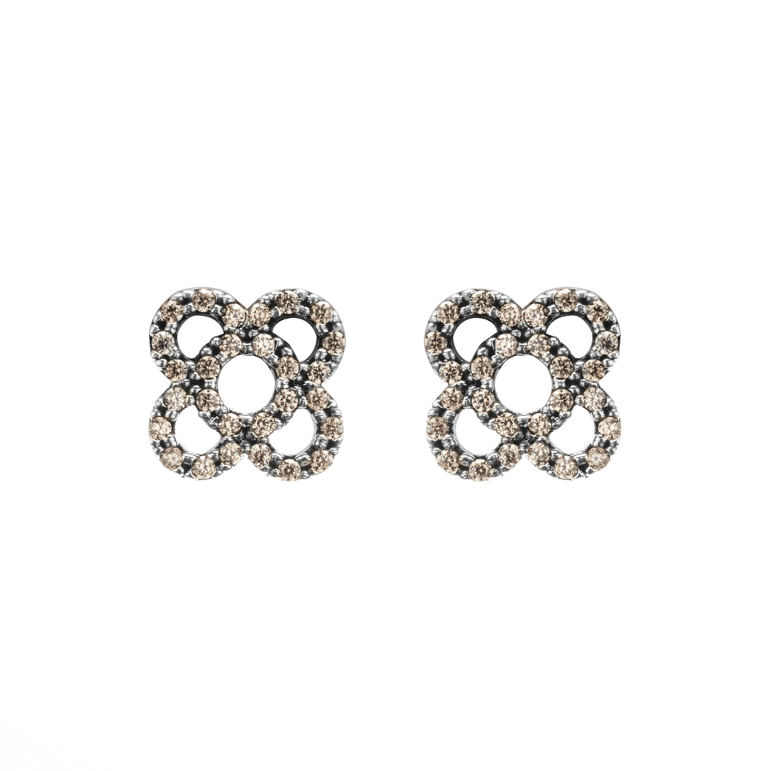 Pendientes Botón Plata Panot Pequeño