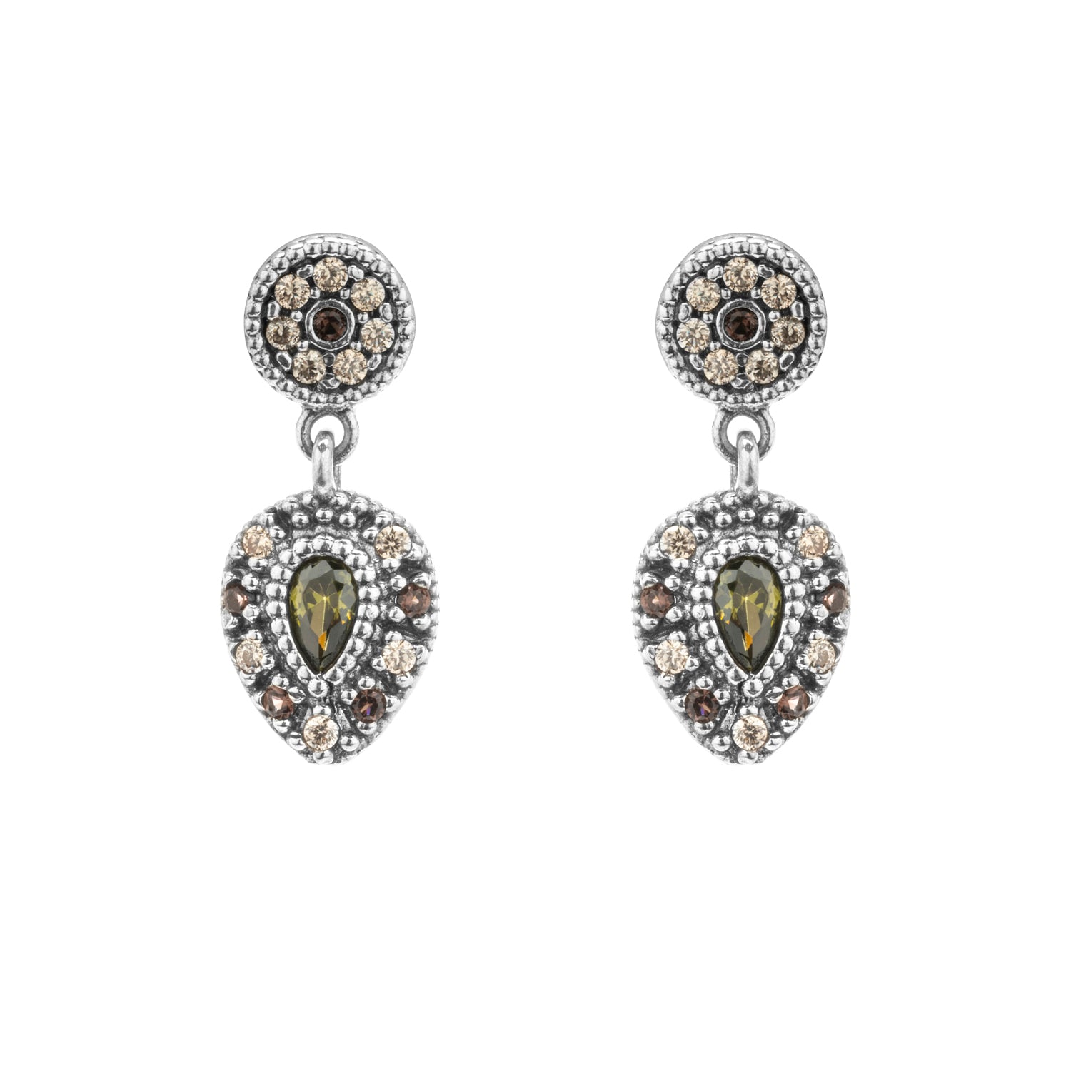 Pendientes Plata Caparazón Tortuga Mini