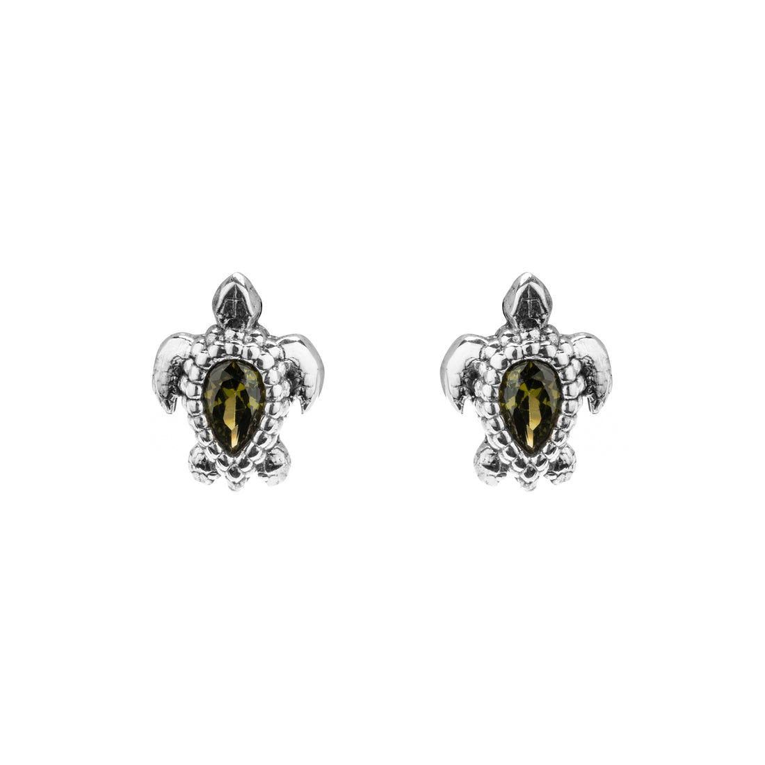 Pendientes Plata Tortuga Mini