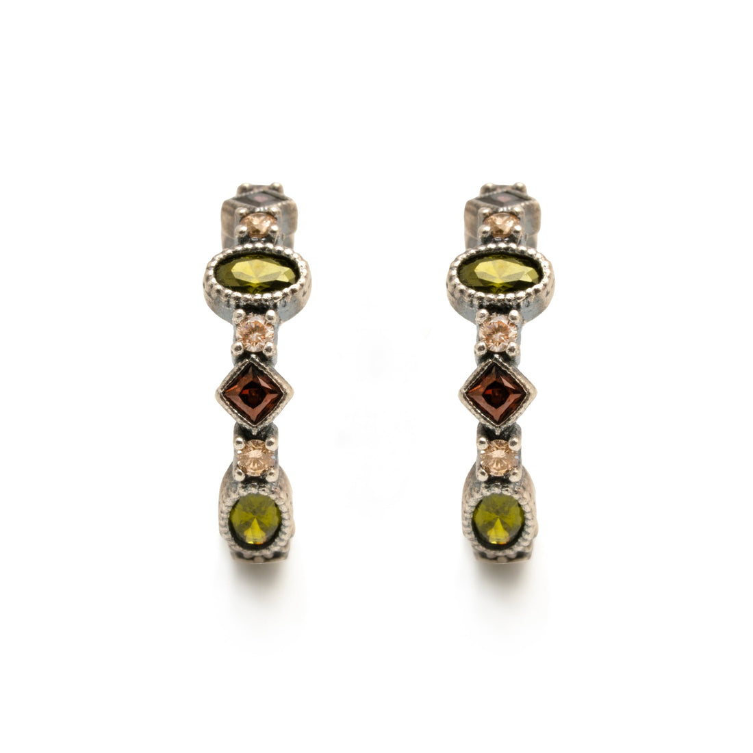 Pendientes plata criolla