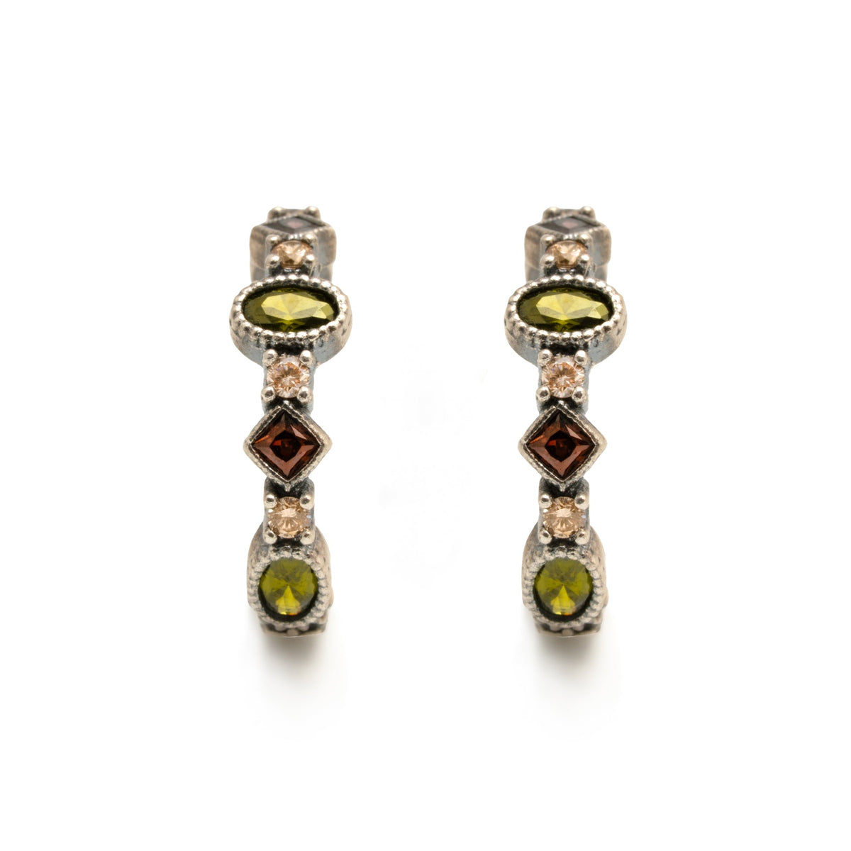 Pendientes plata criolla