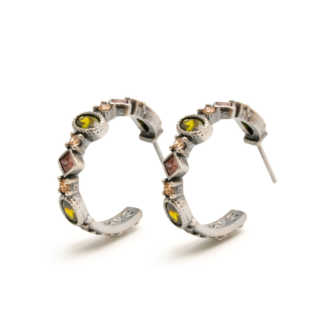 Pendientes plata criolla