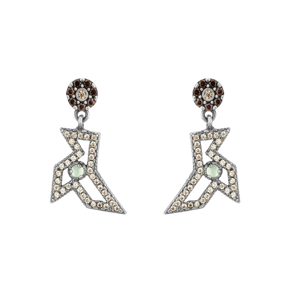 Pendientes Plata Pajarita