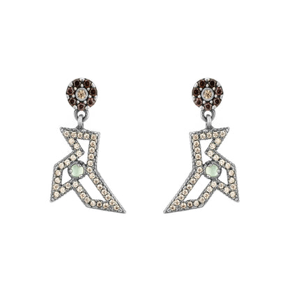 Pendientes Plata Pajarita