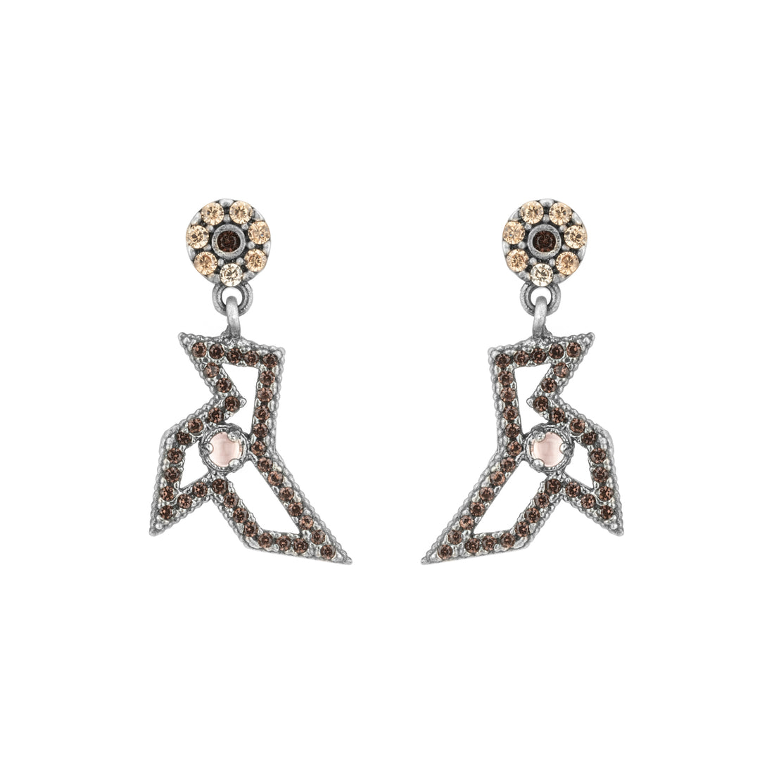 Pendientes Plata Pajarita