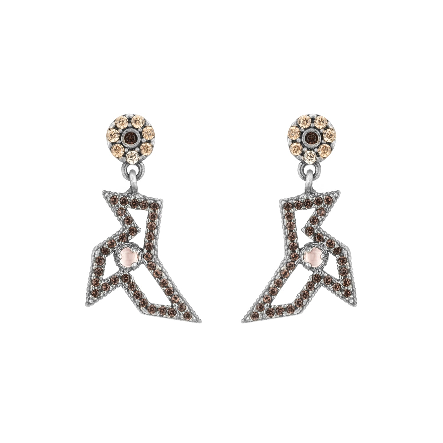 Pendientes Plata Pajarita