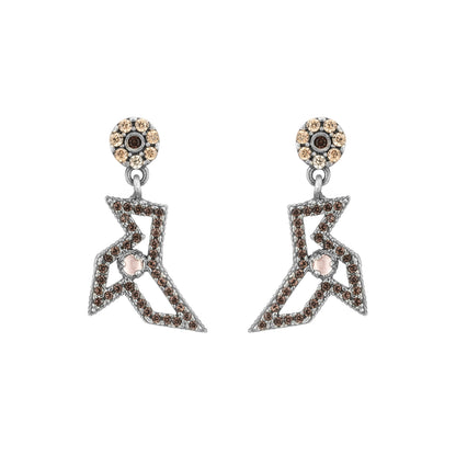 Pendientes Plata Pajarita