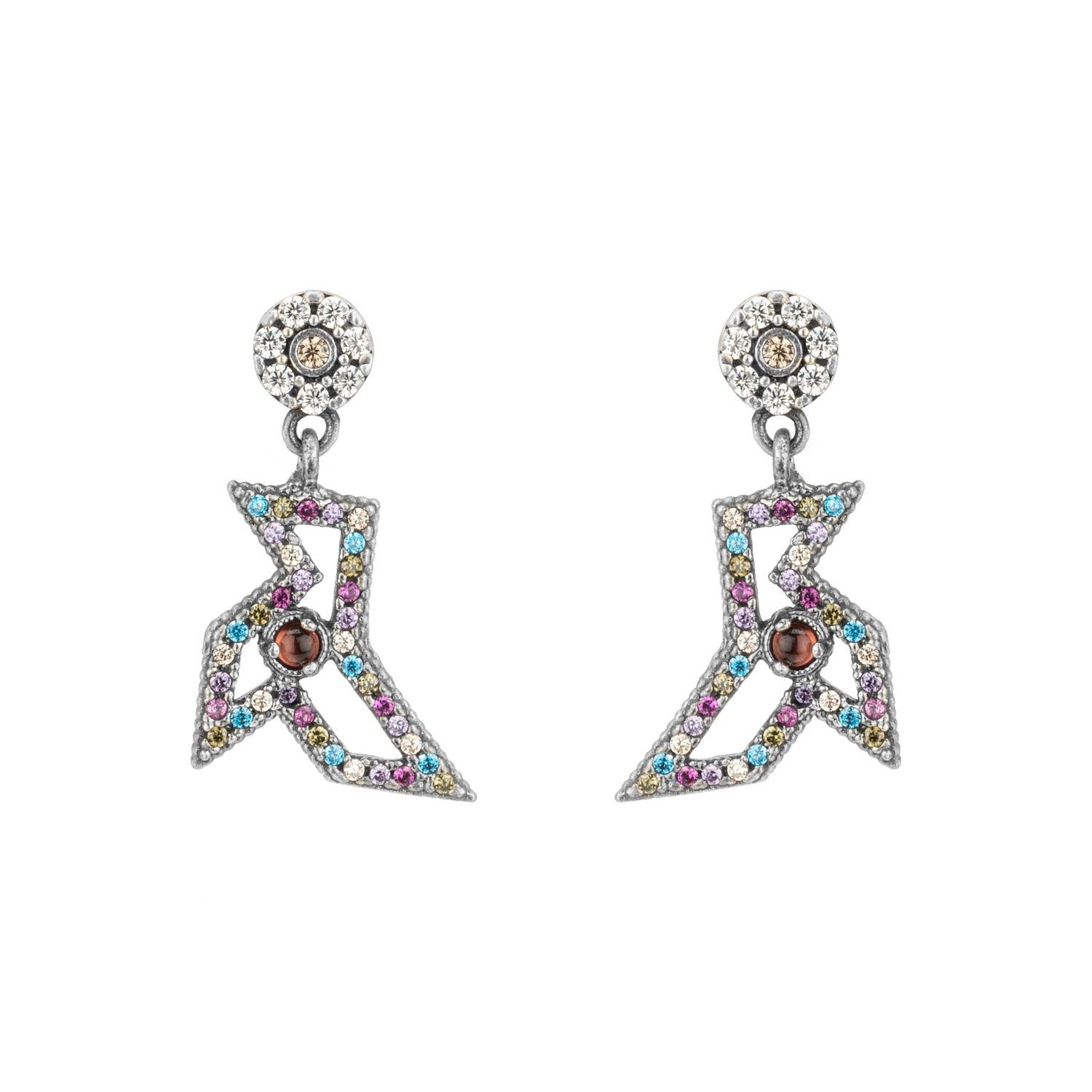 Pendientes Plata Pajarita