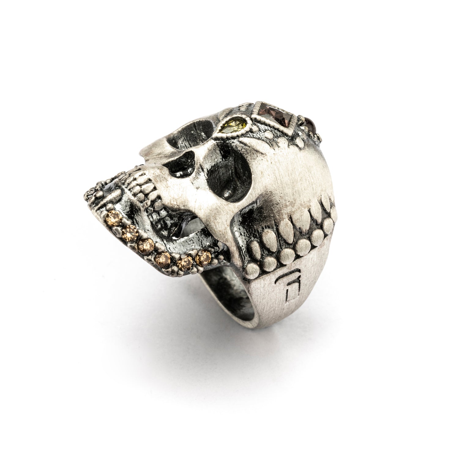 Anillo plata calavera