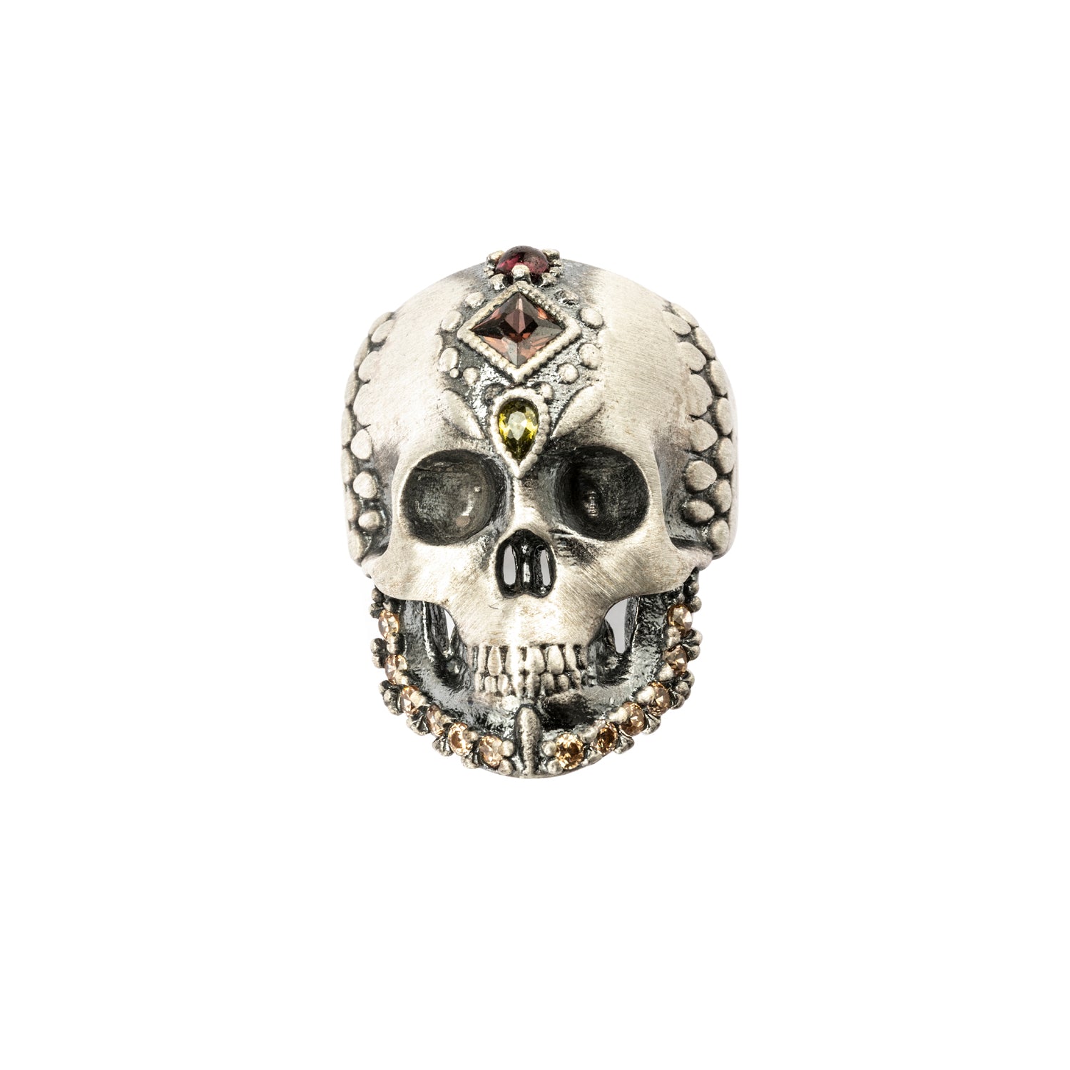 Anillo plata calavera