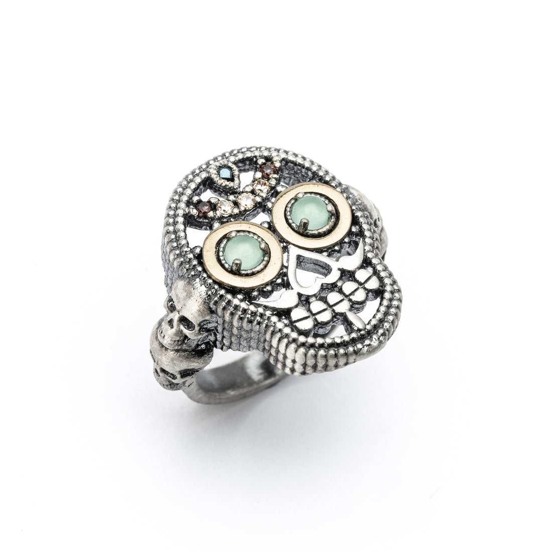 Anillo Calavera Plata