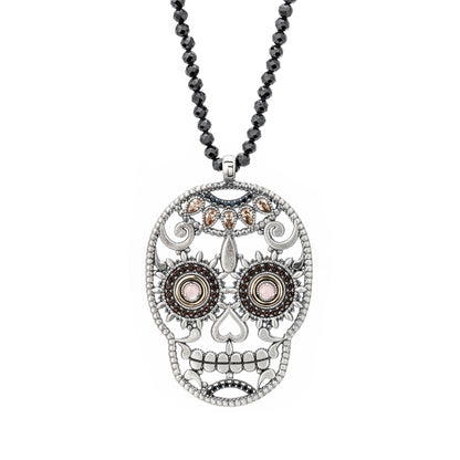 Colgante Calavera XL Plata