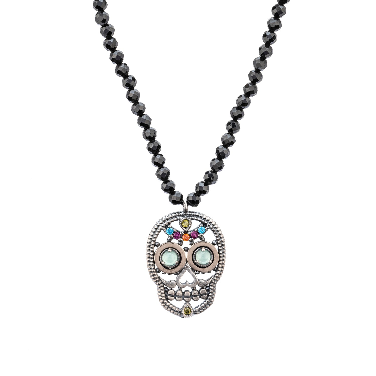 Colgante Calavera Plata