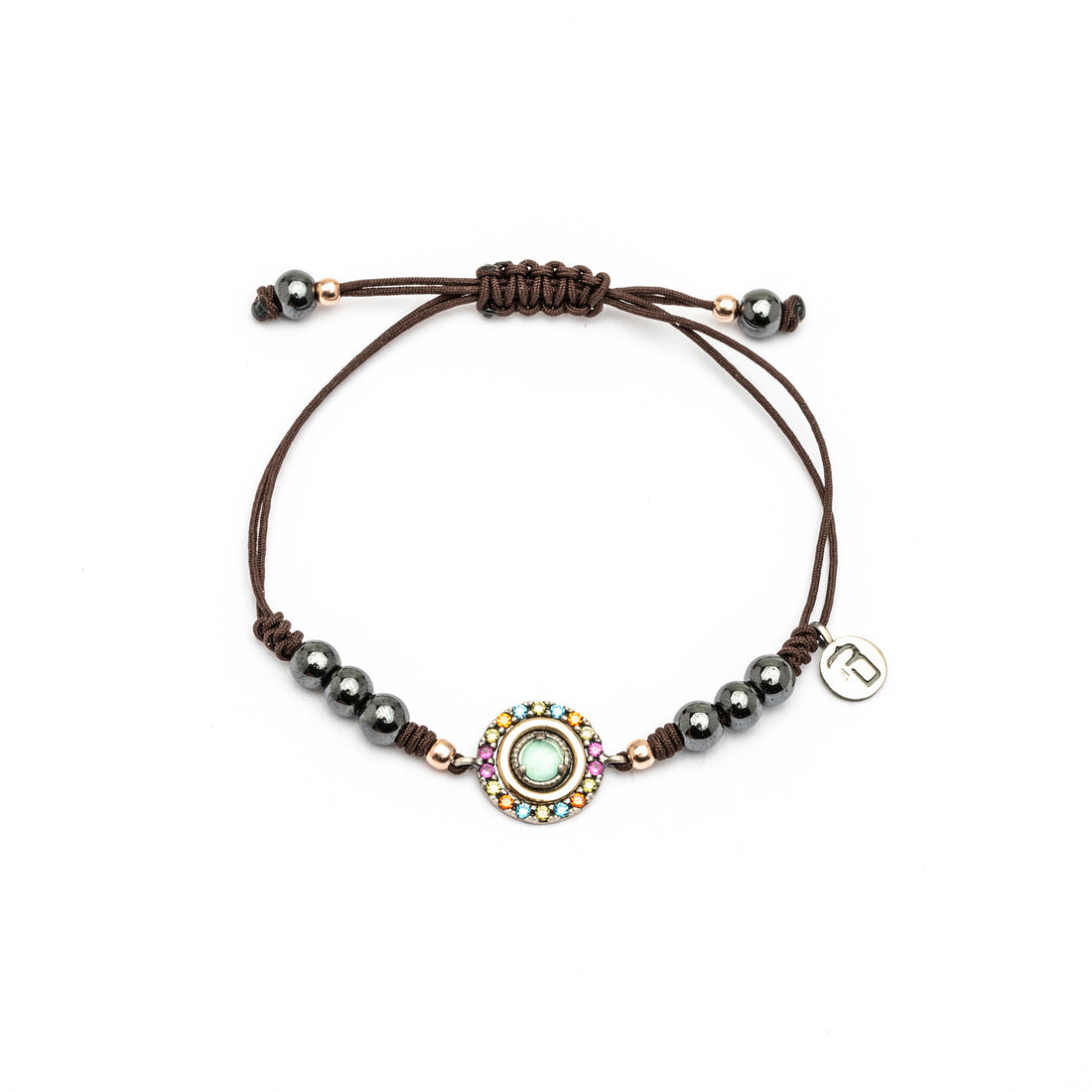 Pulsera Macramé Plata