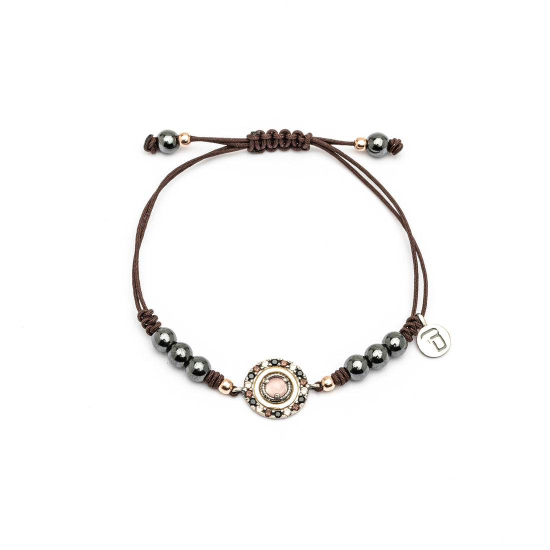 Pulsera Macramé Plata