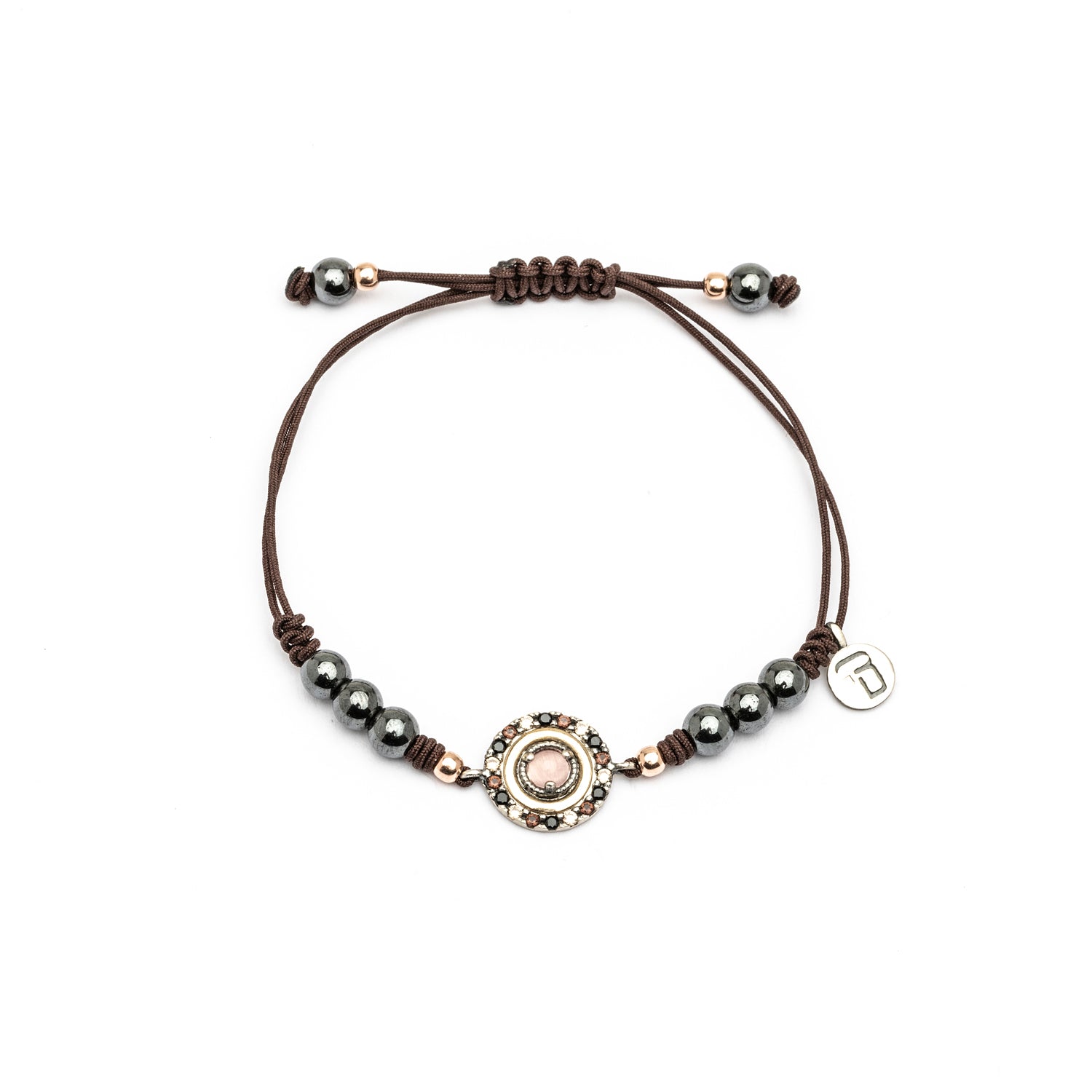 Pulsera Macramé Plata