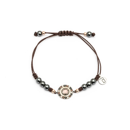 Pulsera Macramé Plata