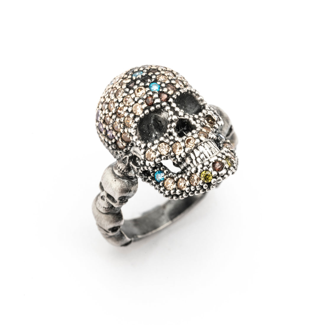 Anillo Calavera Plata