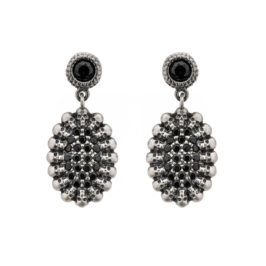 Pendientes Calavera Plata