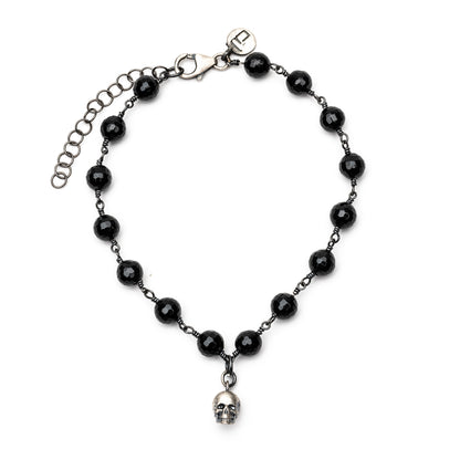 Pulsera Plata Calavera