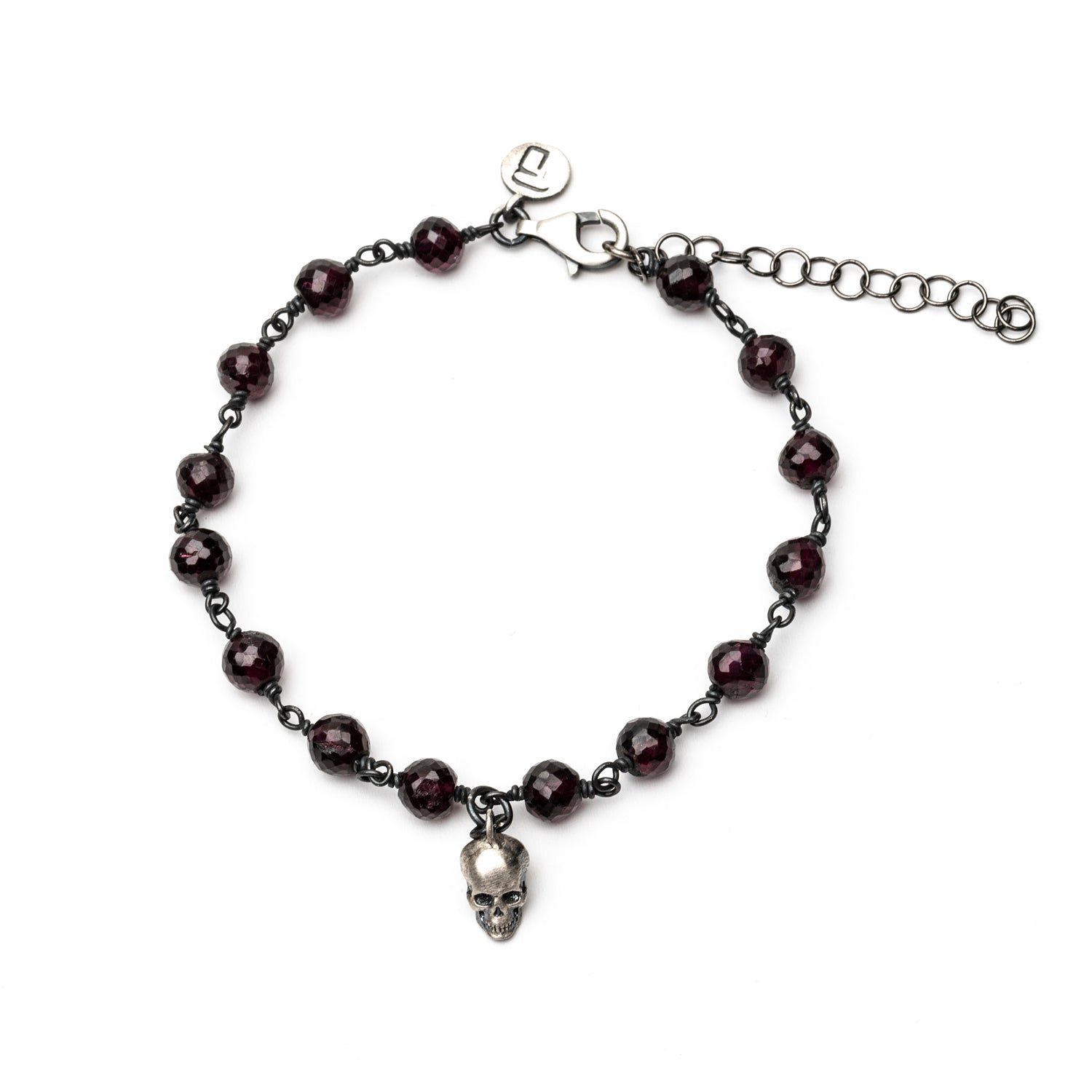 Pulsera Plata Calavera
