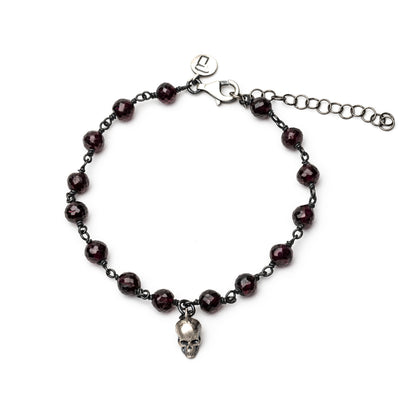 Pulsera Plata Calavera