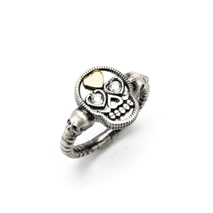 Anillo Plata Calavera