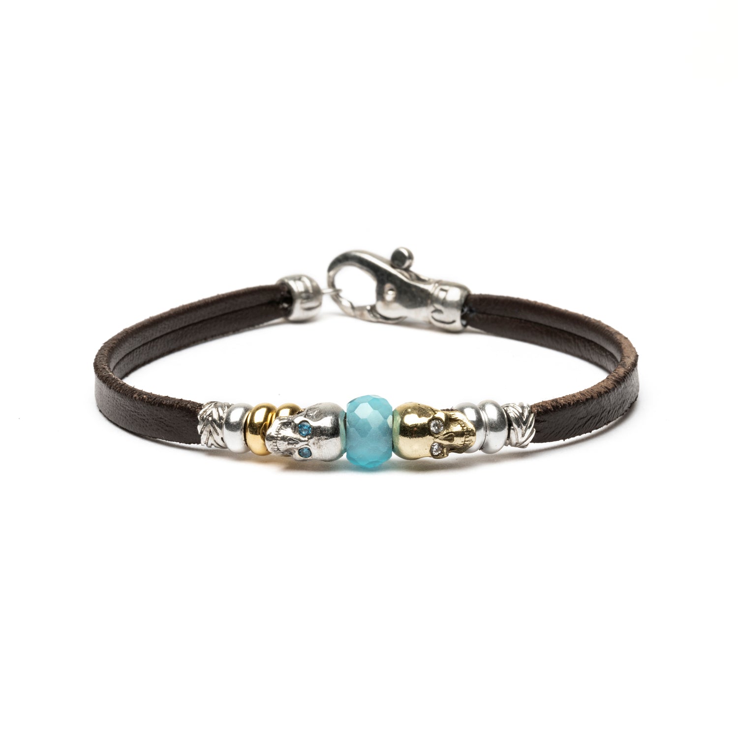 Jade Skull Bracelet