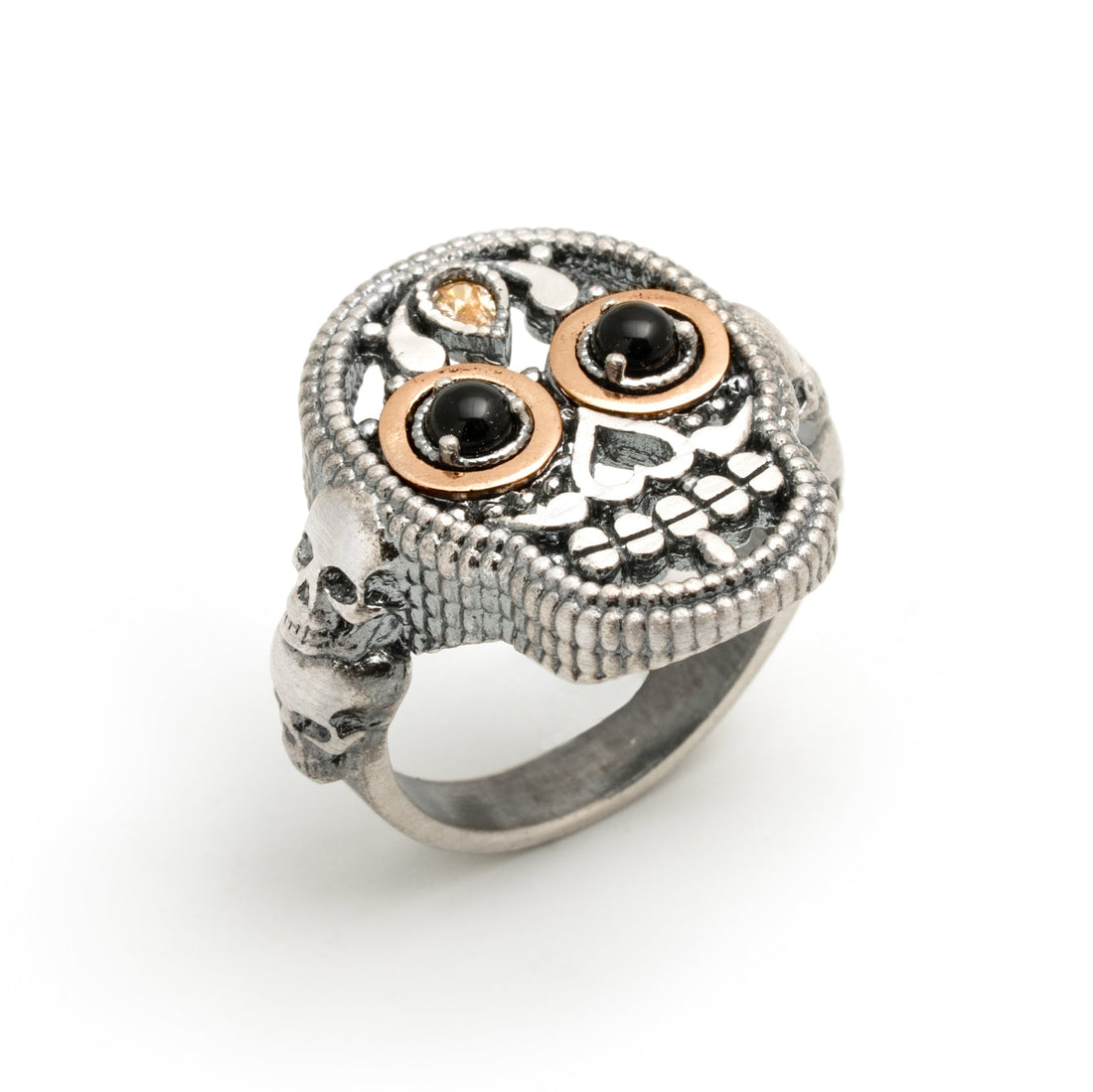 Anillo Calavera plata
