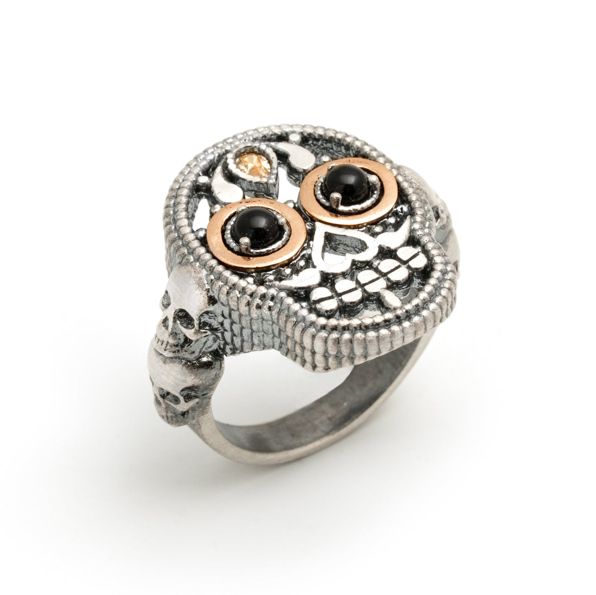 Anillo Calavera plata
